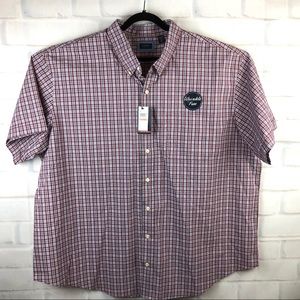 Arrow Big Man Hamilton Poplin Button front shirt